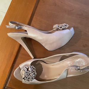 Vince cami to platform slingback